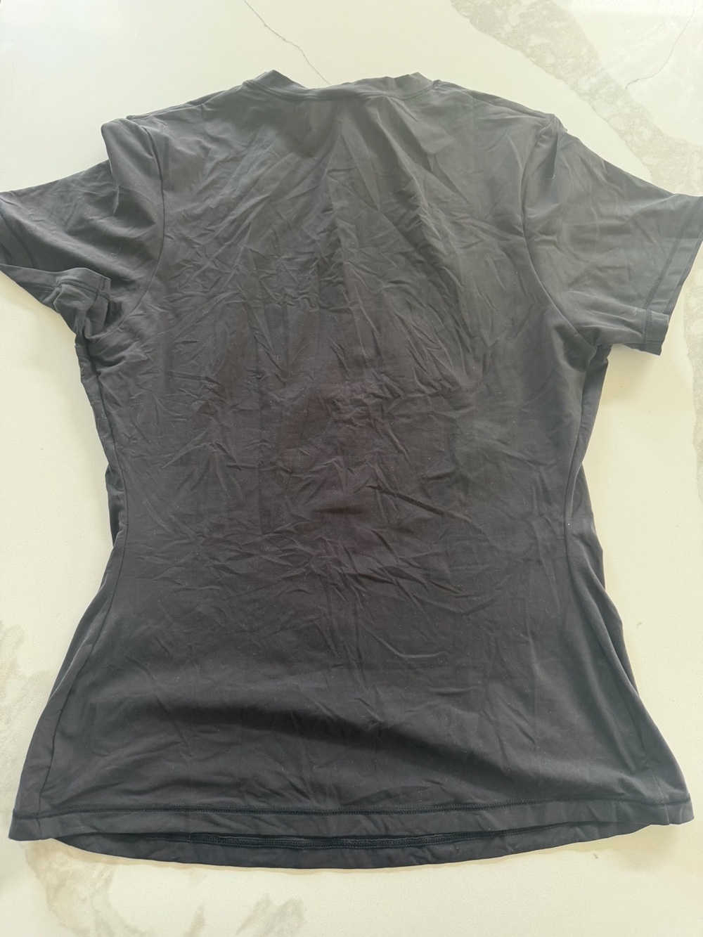 NEW SKIMS Fits Everybody Short Sleeve T-Shirt Onyx Black Size Medium - Picture 3 of 3